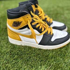 2018 Air Jordan Retro High OG ‘Best Hand in the Game’- Yellow Ochre - size:10